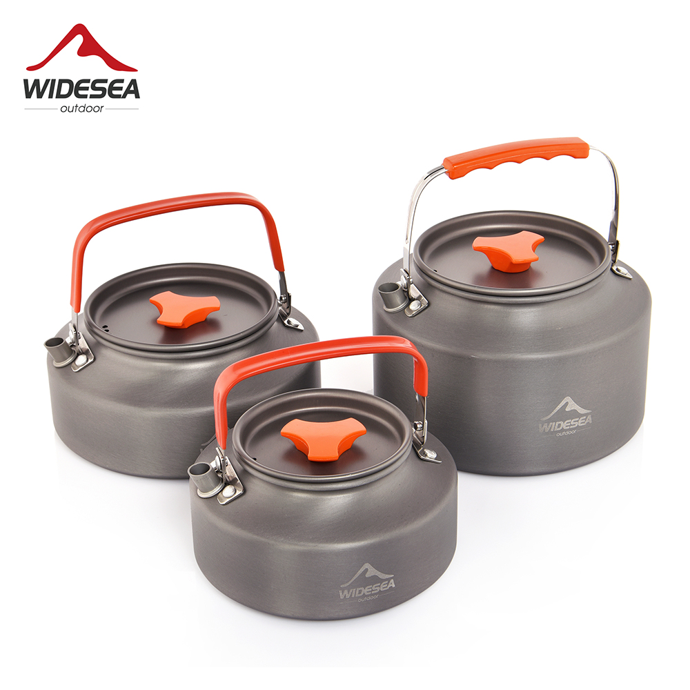 Camping Cooking Pot Set - Widesea 1.1L 2L1.5L التخييم غلاية ماء