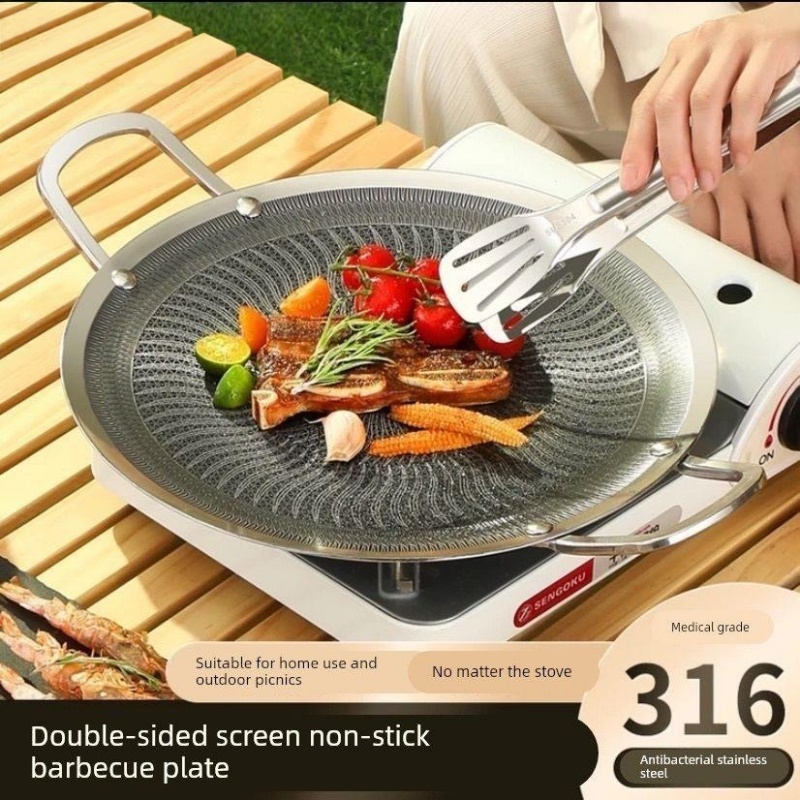Camping Cooking Hob - مقلاة شواء متعددة الوظائف من الفولاذ