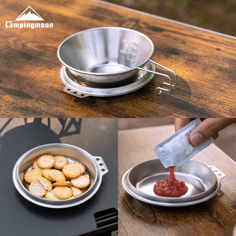 Camping Cooking Dishes - CAMPINGMOON S-SD وعاء طهي عميق من