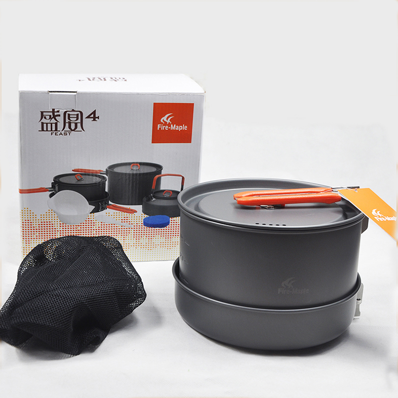 Camping Cooking Set 2 Person - مجموعة أواني طهي فاير مابل 4-5
