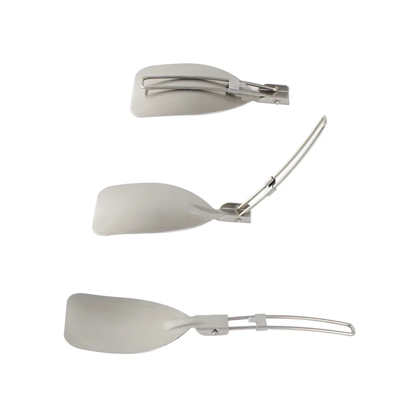 Camping Cooking Set 2 Person - ملعقة طهي قابلة للطي من الفولاذ