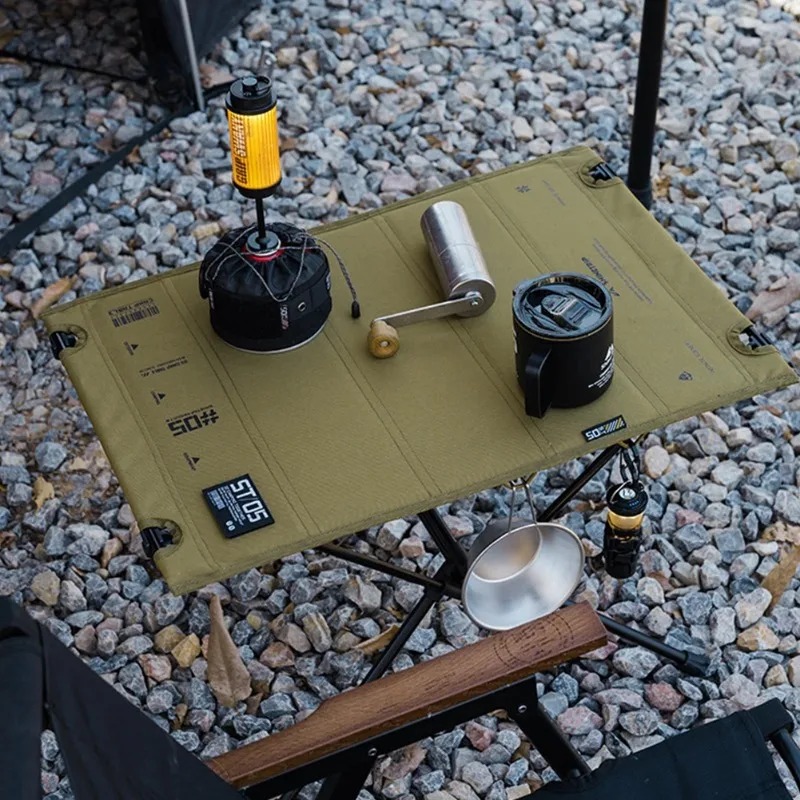Camping Cooking Table Foldable - طاولة تخييم قابلة للطي، متعددة الوظائف،