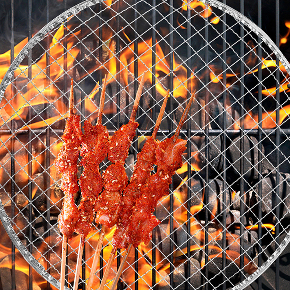 Camping Cooking Grate - 10 قطع شبكة شواء دائرية للشواء