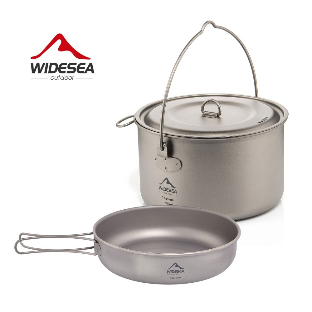 Camping Cooking Kitchen Set - أدوات طاولة تخييم واسعة من التيتانيوم