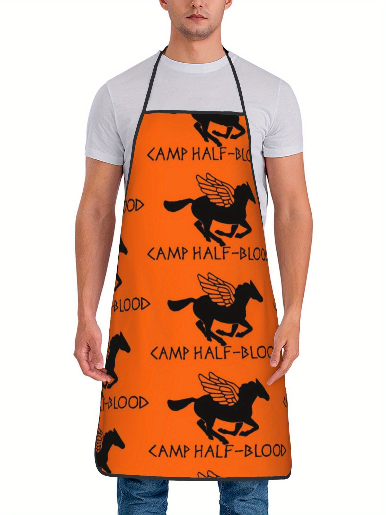 Camping Cooking Gifts - مريلة مطبوعة بتصميم فني كلاسيكي بنمط