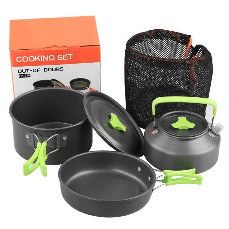 Camping Cooking Cup - مجموعة أدوات الطهي للتخييم، مجموعة أدوات