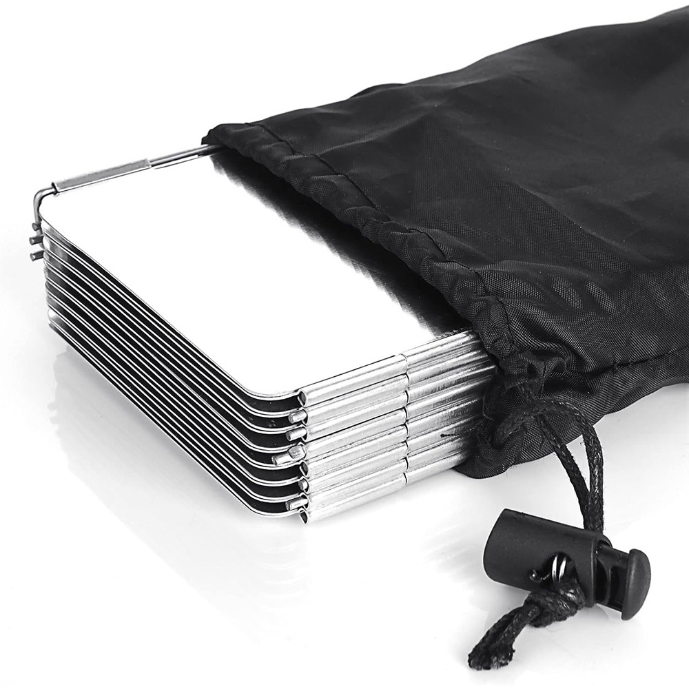 Camping Cooking Mat - واقي رياح خفيف الوزن قابل للطي