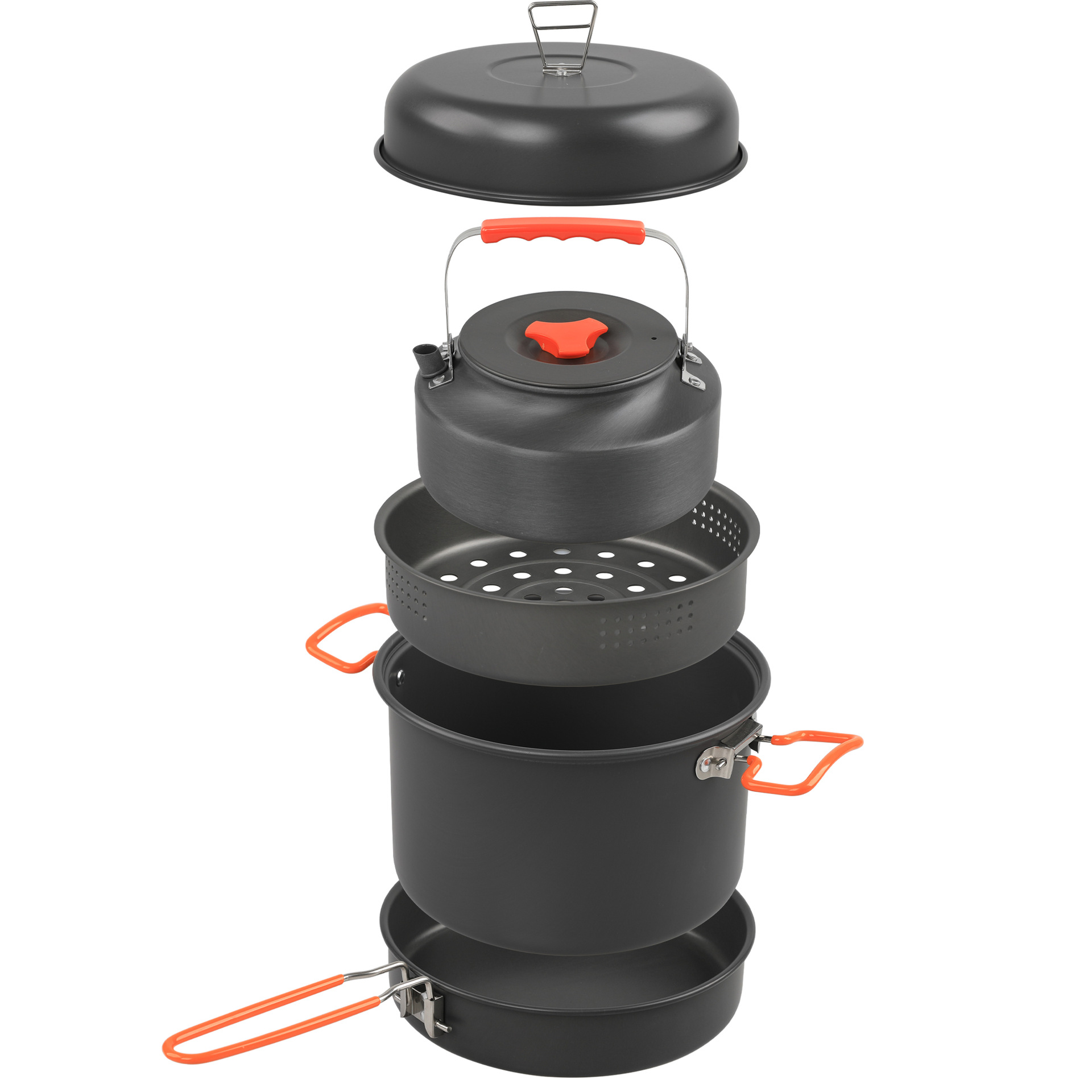 Camping Cooking Pot Set - مجموعة أدوات طهي خارجية ، وعاء