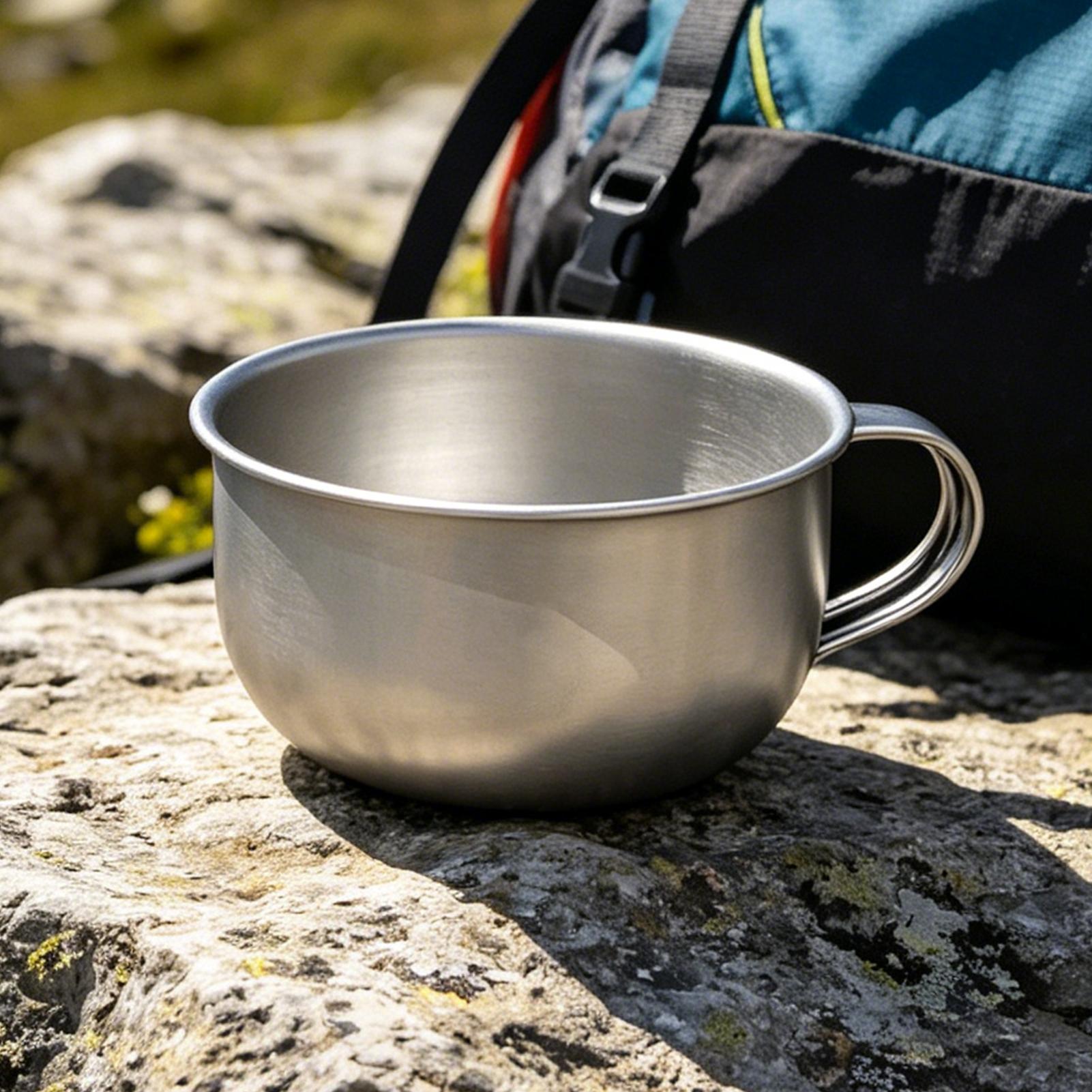 Camping Cooking Cup - كوب تخييم سعة 220 مل مع