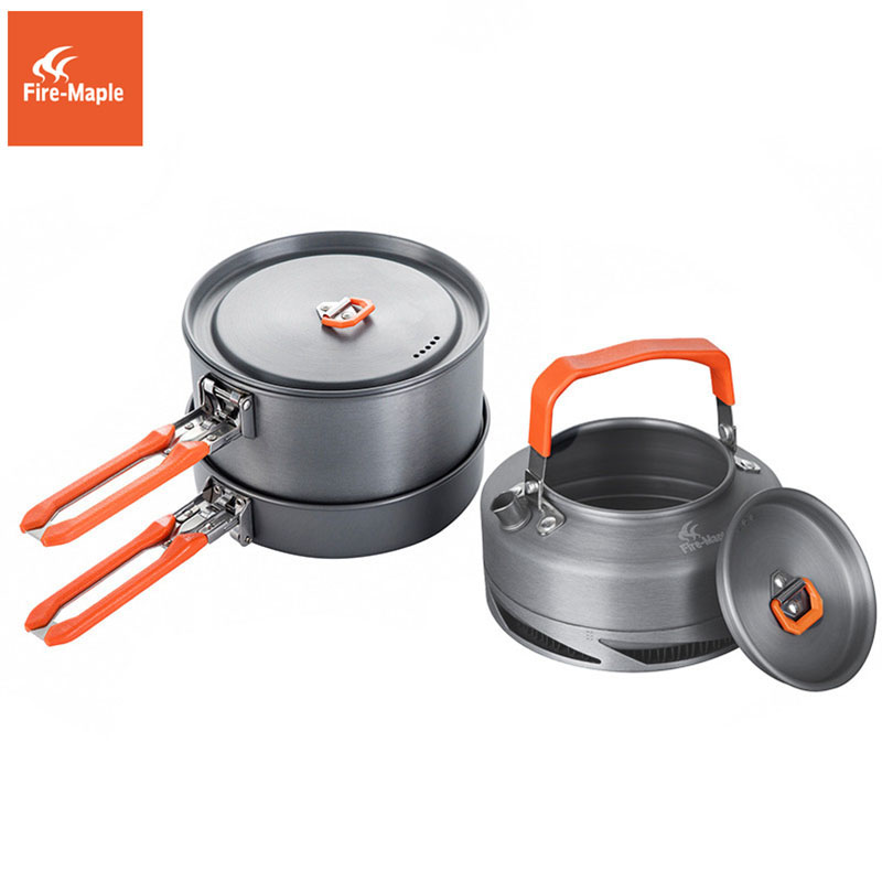 Camping Cooking Cup - النار القيقب التخييم تجهيزات المطابخ المشي