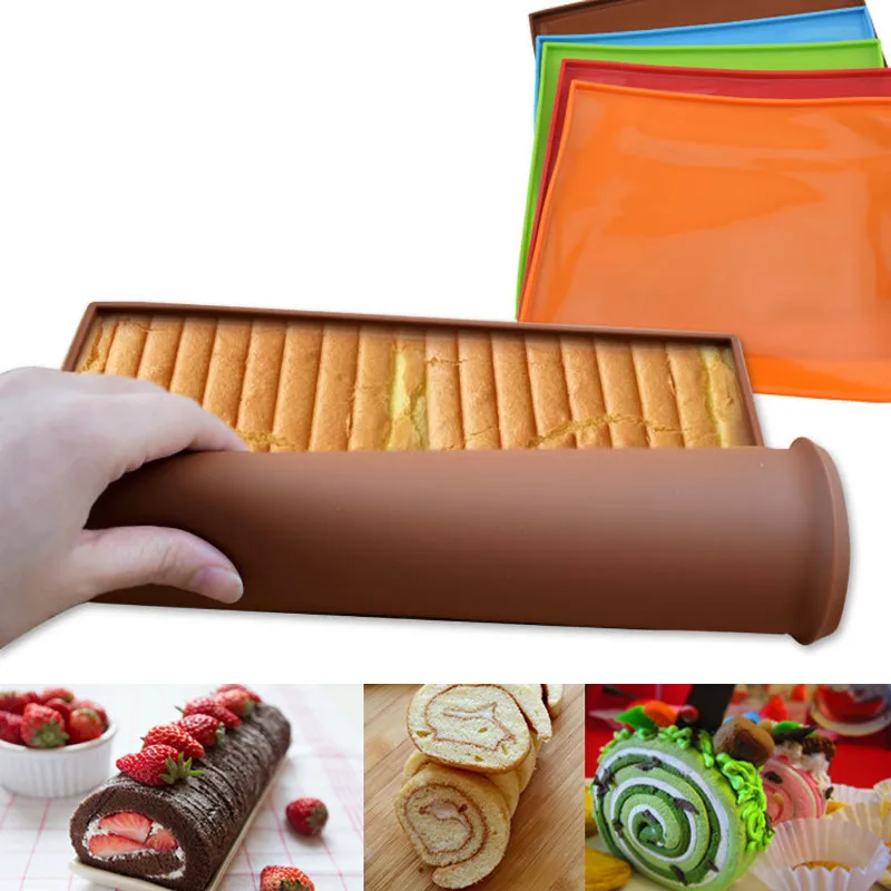 Camping Cooking Mat - سيليكون حصيرة الخبز غير لاصقة ،