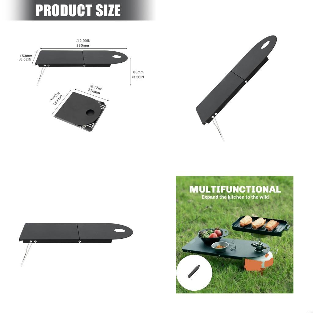 Camping Cooking Table Foldable - طاولة خارجية معدنية قابلة للطي متعددة