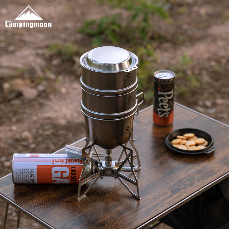 CAMPINGMOON S-SD وعاء طهي عميق - مراجعة Camping Cooking Dishes وسعره