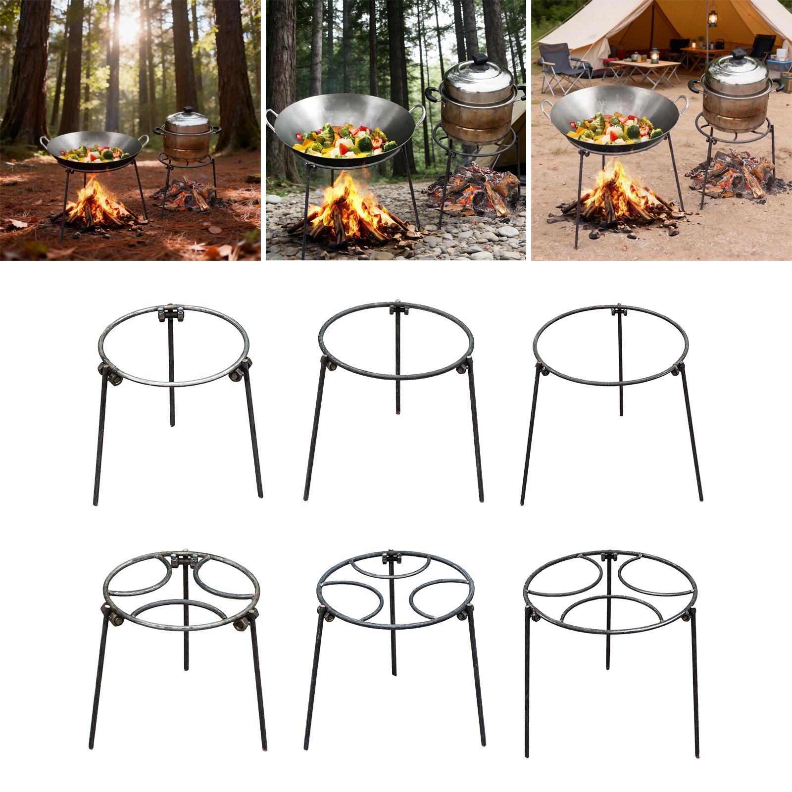 حامل ثلاثي القوائم للموقد، حام - مراجعة Camping Cooking Grate وسعره