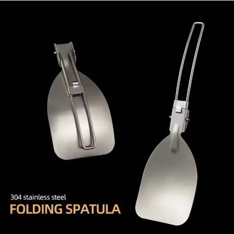 ملعقة طهي قابلة للطي من الفولا - مراجعة Camping Cooking Set 2 Person وسعره