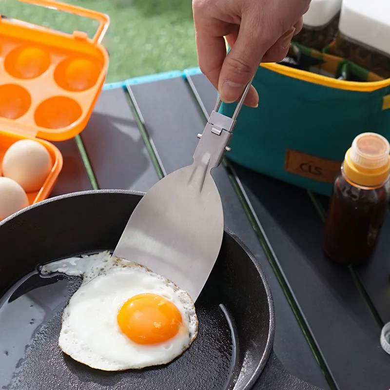 ملعقة طهي قابلة للطي من الفولا - مراجعة Camping Cooking Set 2 Person وسعره