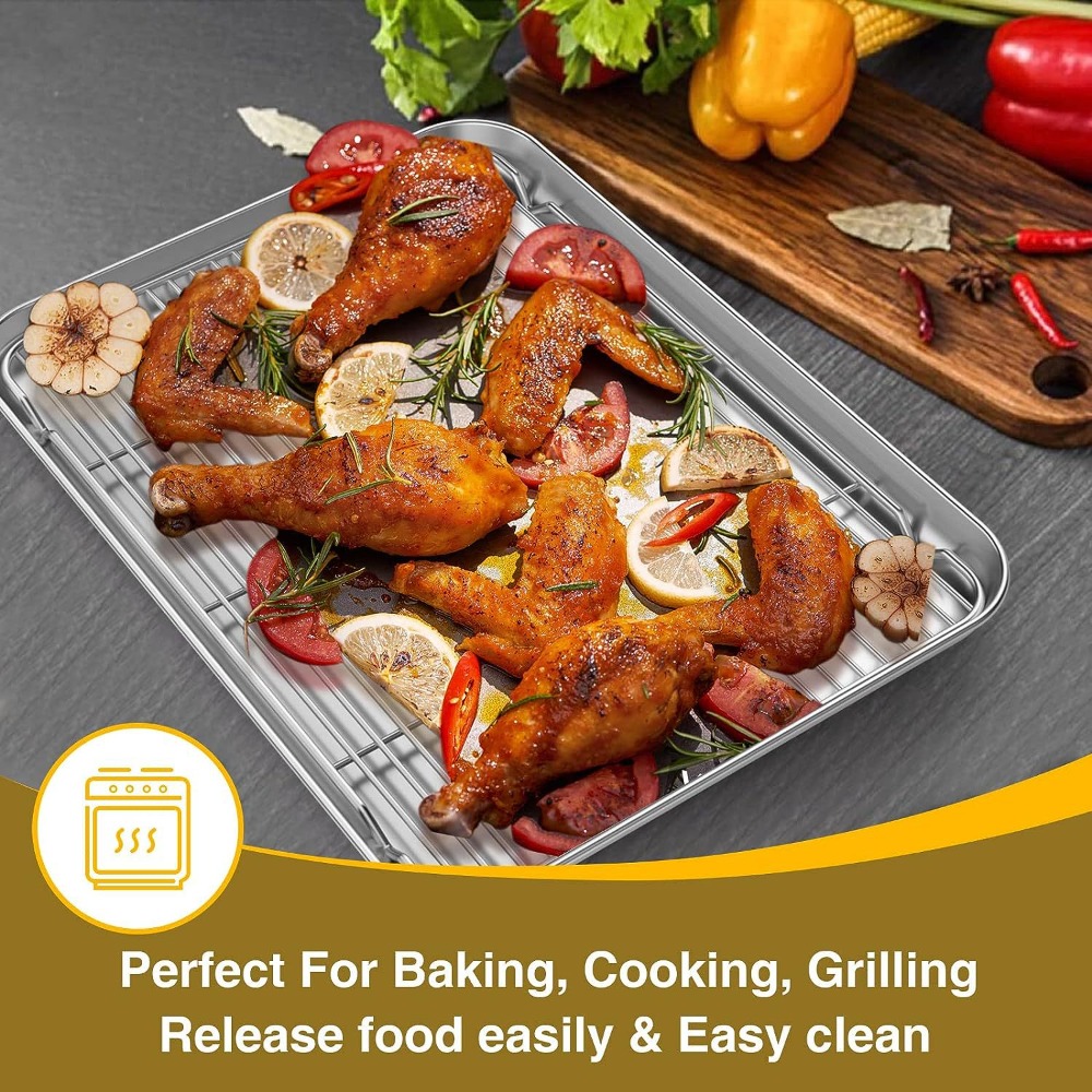 مقلاة خبز متعددة الوظائف مع رف - مراجعة Camping Cooking Dishes وسعره