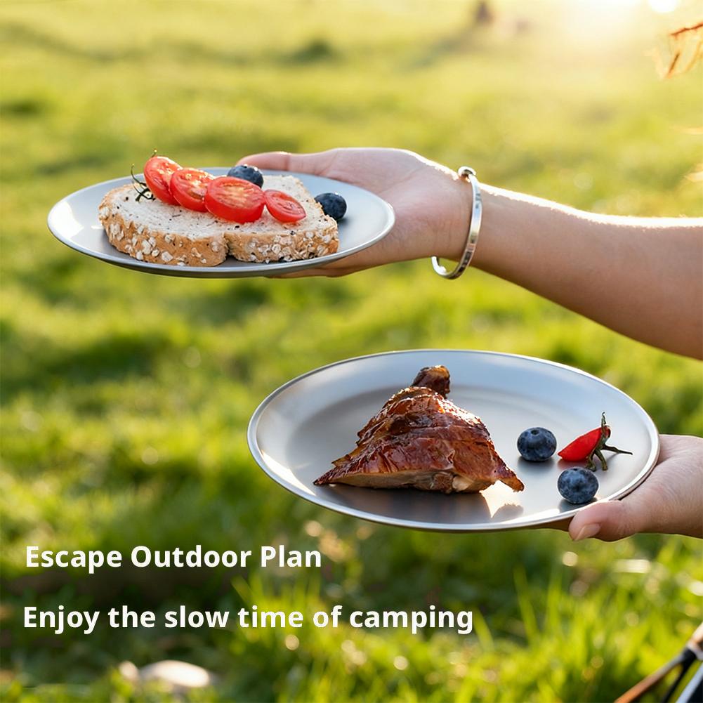 1/2 قطعة طبق تخييم خارجي من ال - مراجعة Camping Cooking Dishes وسعره