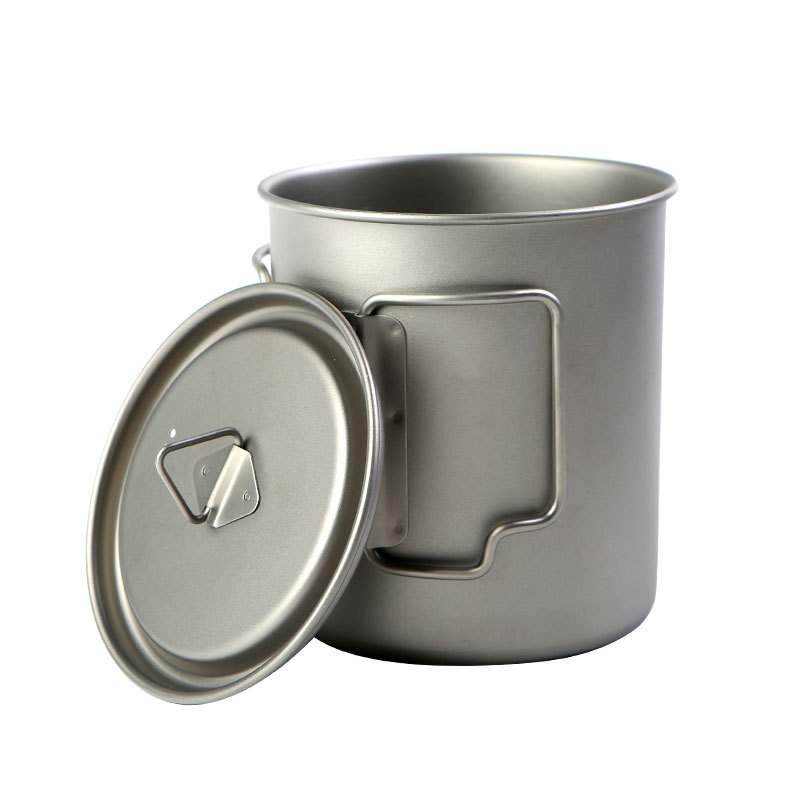 أكواب تيتانيوم جديدة للتخييم 3 - مراجعة Camping Cooking Cup وسعره