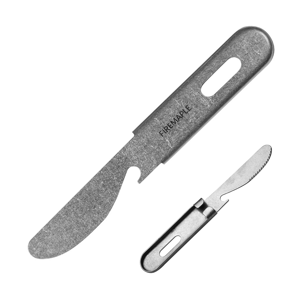 أدوات مائدة للتخييم من الفولاذ - مراجعة Camping Cooking And Eating Set وسعره