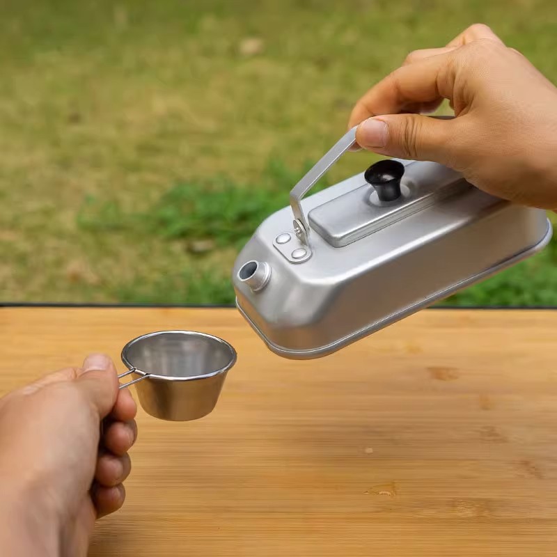 خفيفة المحمولة نزهة غلاية ، ال - مراجعة Camping Cooking Cup وسعره
