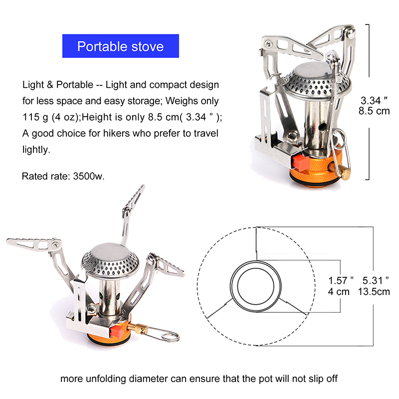 Widesea المحمولة التخييم طقم ح - مراجعة Camping Cooking And Eating Set وسعره