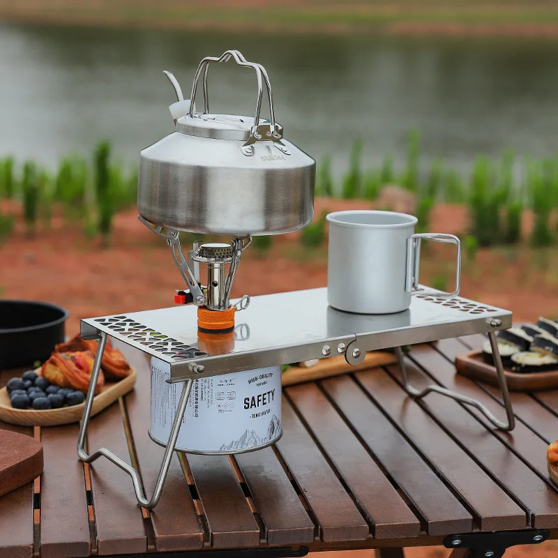 طاولة شاي محمولة للاستخدام الخ - مراجعة Camping Cooking Meat وسعره