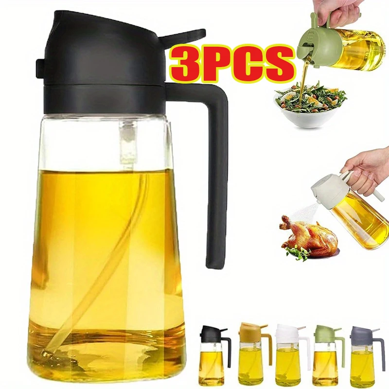 زجاجة رش زيت بلاستيكية 2 في 1  - مراجعة Camping Cooking Kitchen Set وسعره