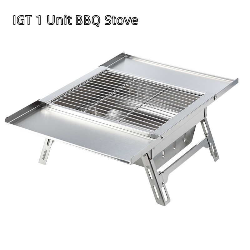 SmiloDon IGT شواء موقد 1 وحدة  - مراجعة Camping Cooking Table Foldable وسعره