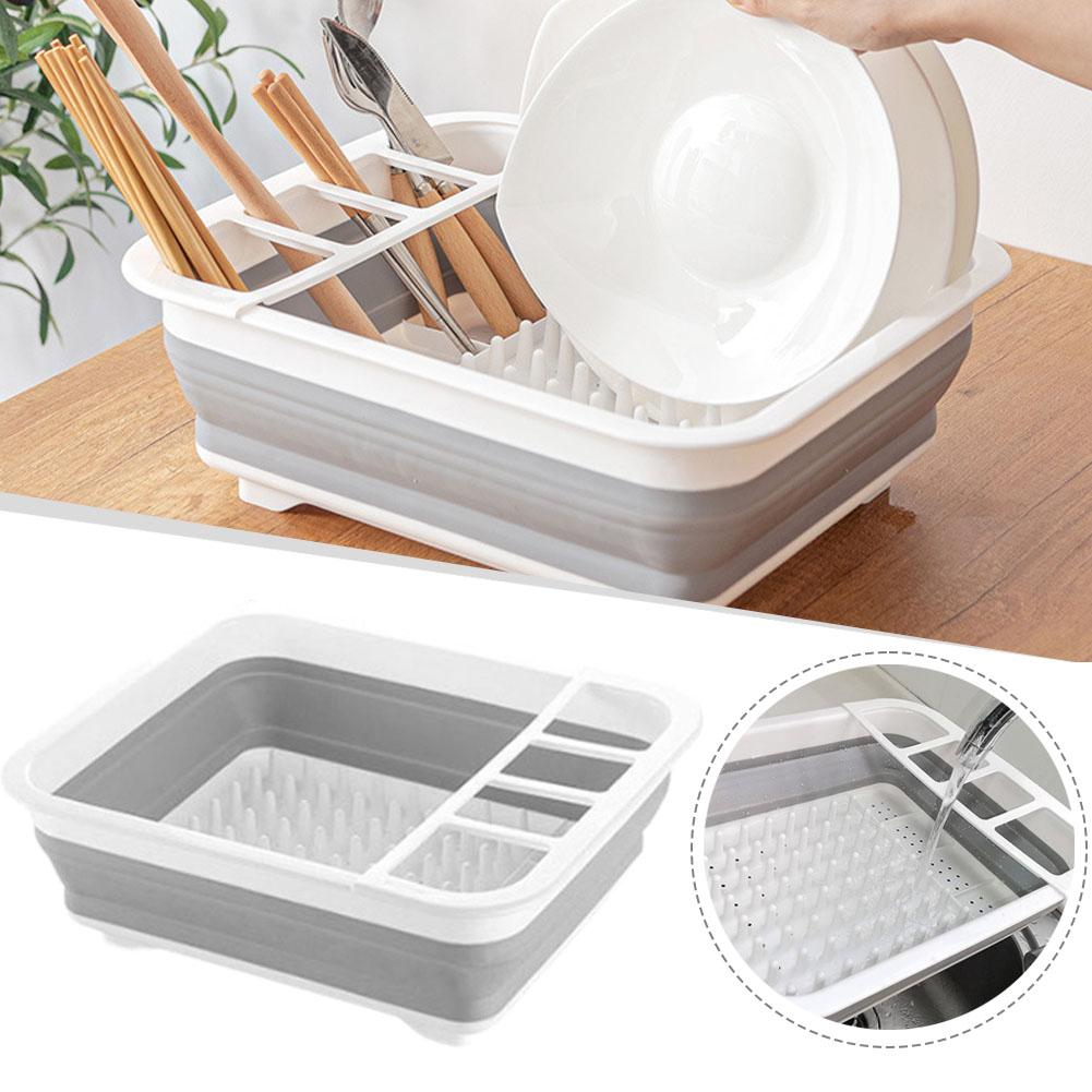 رف تجفيف أطباق قابل للطي، منظم - مراجعة Camping Cooking Dishes وسعره