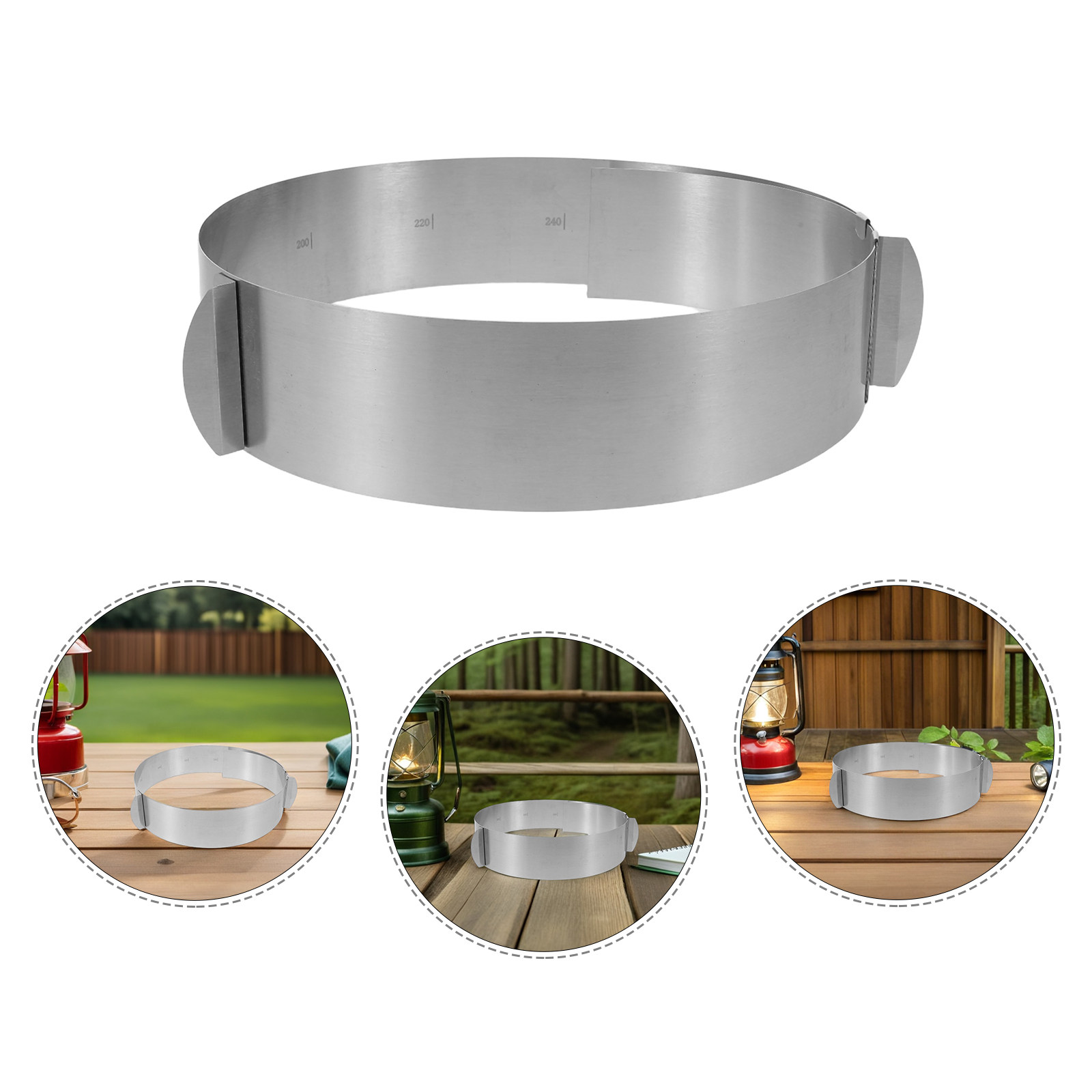 حاجز رياح قابل للتعديل لموقد ا - مراجعة Camping Cooking Wind Blocker وسعره