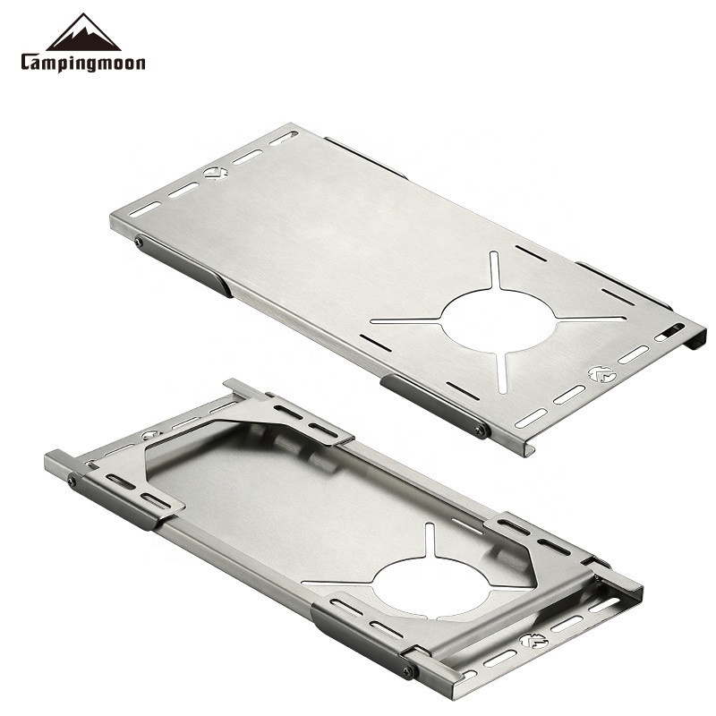 شواية غاز محمولة متعددة الوظائ - مراجعة Camping Cooking Table With Windshield وسعره