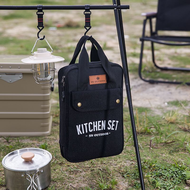 طقم أدوات طهي للتخييم مكون من  - مراجعة Camping Cooking Kitchen Set وسعره