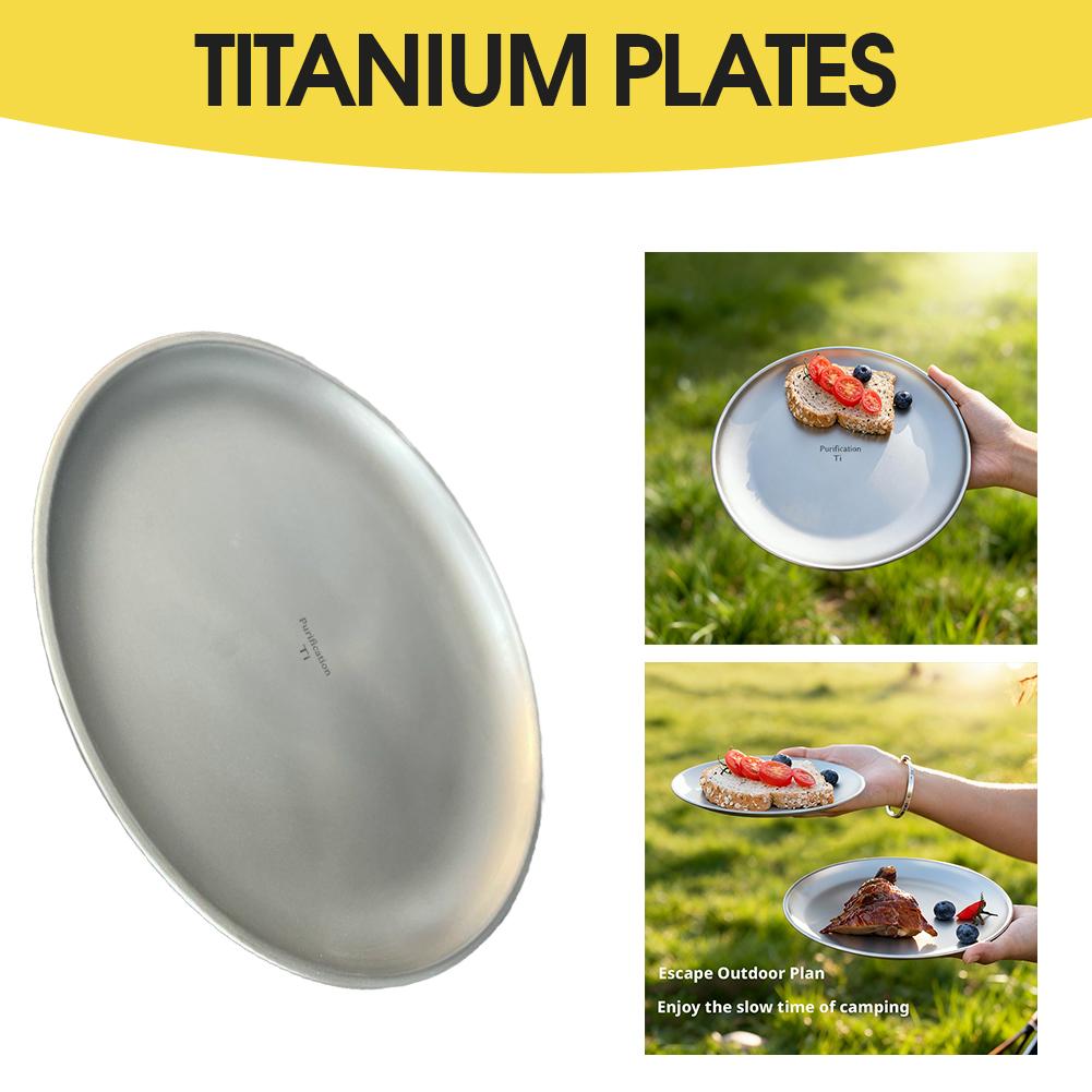 طبق تخييم من التيتانيوم النقي  - مراجعة Camping Cooking Dishes وسعره