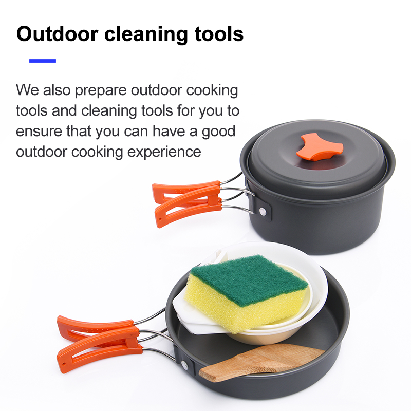 طقم أدوات طهي للتخييم في الهوا - مراجعة Camping Cooking Pot Set وسعره