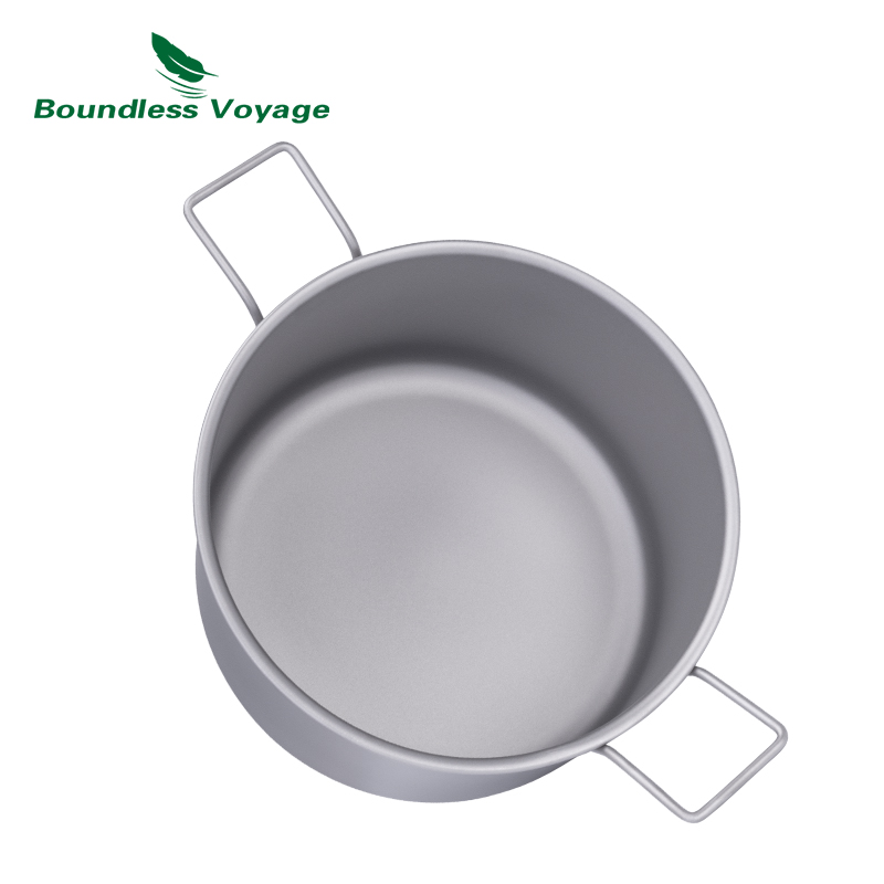 طقم طهي من التيتانيوم من Bound - مراجعة Camping Cooking Pot Set وسعره