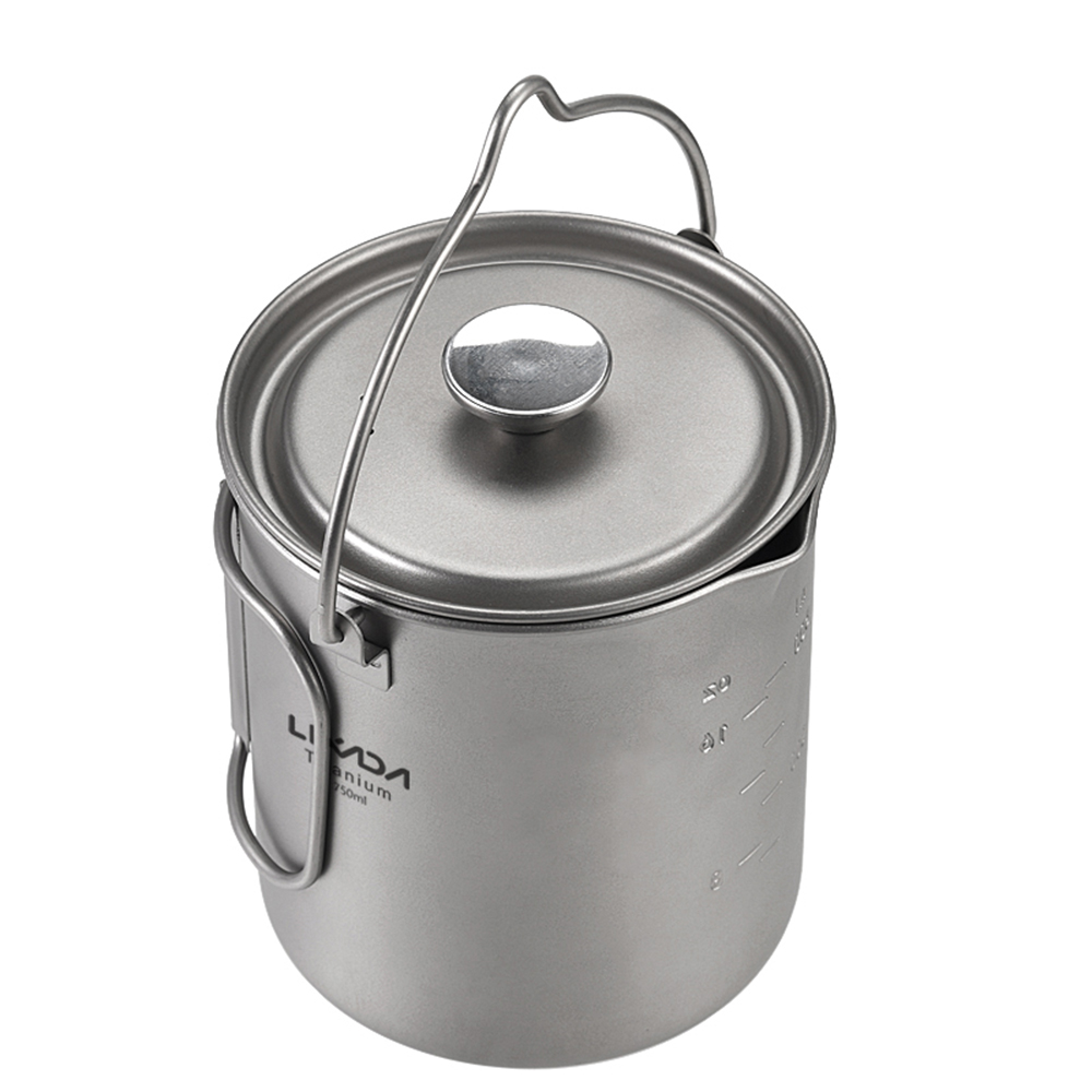 Lixada-وعاء طهي للتخييم في اله - مراجعة Camping Cooking Cup وسعره