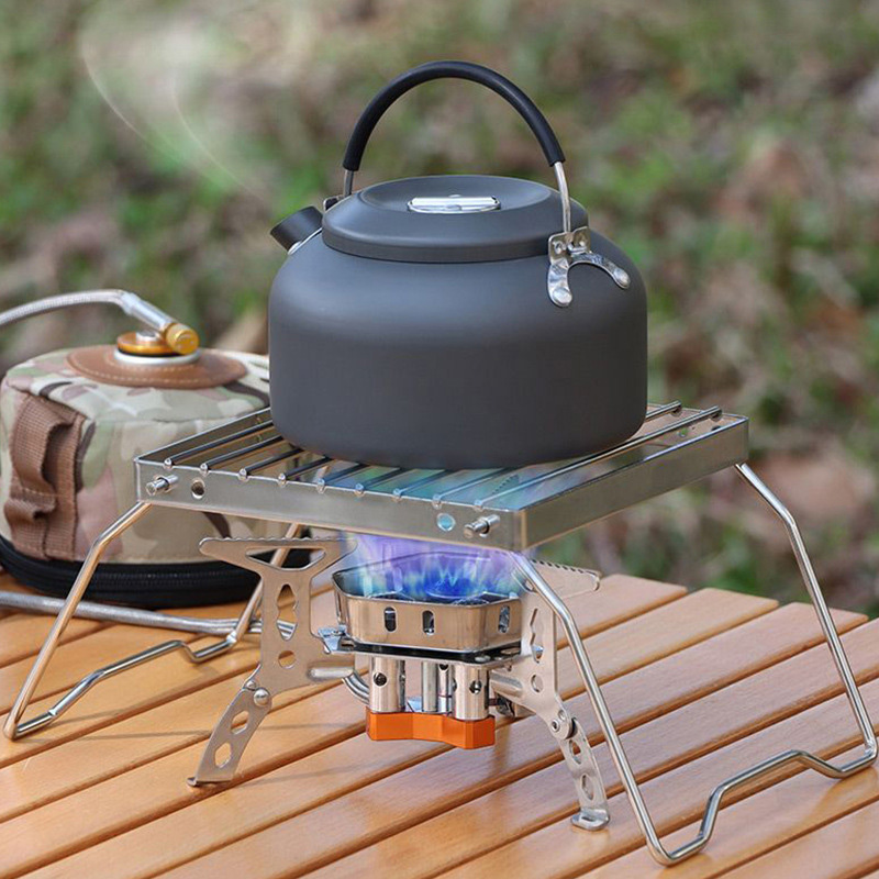 حامل موقد محمول من الفولاذ الم - مراجعة Camping Cooking Grate وسعره