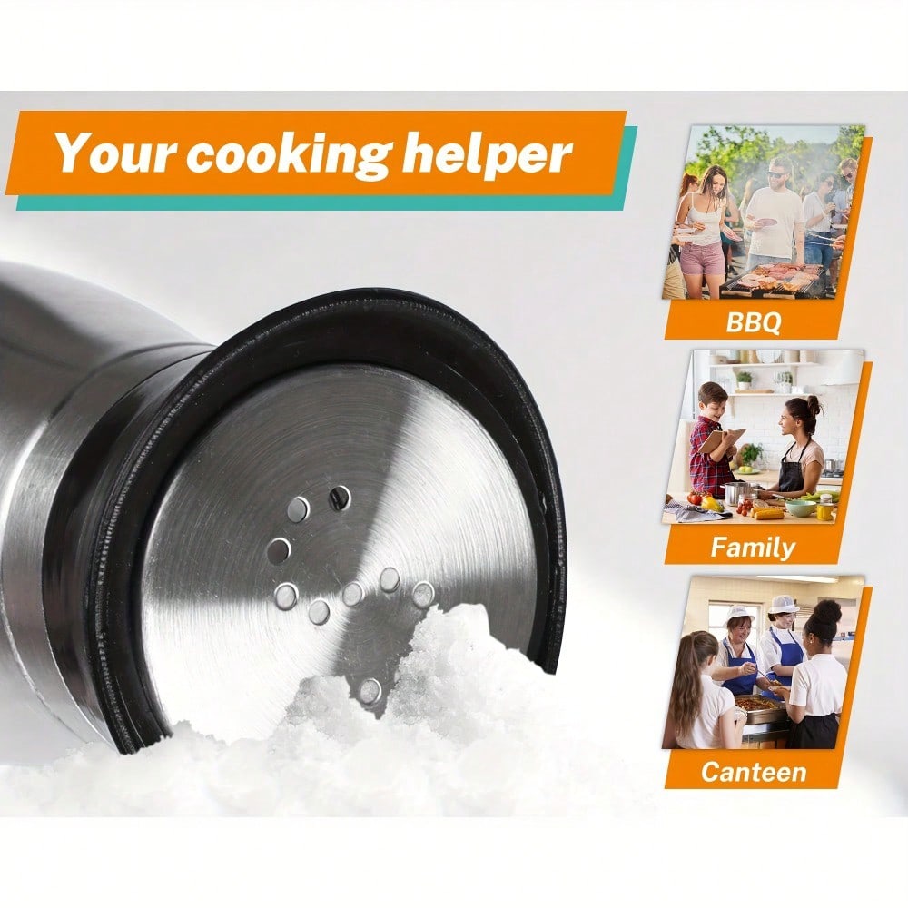 شاكر ملح وفلفل بغطاء من الفولا - مراجعة Camping Cooking Gifts وسعره