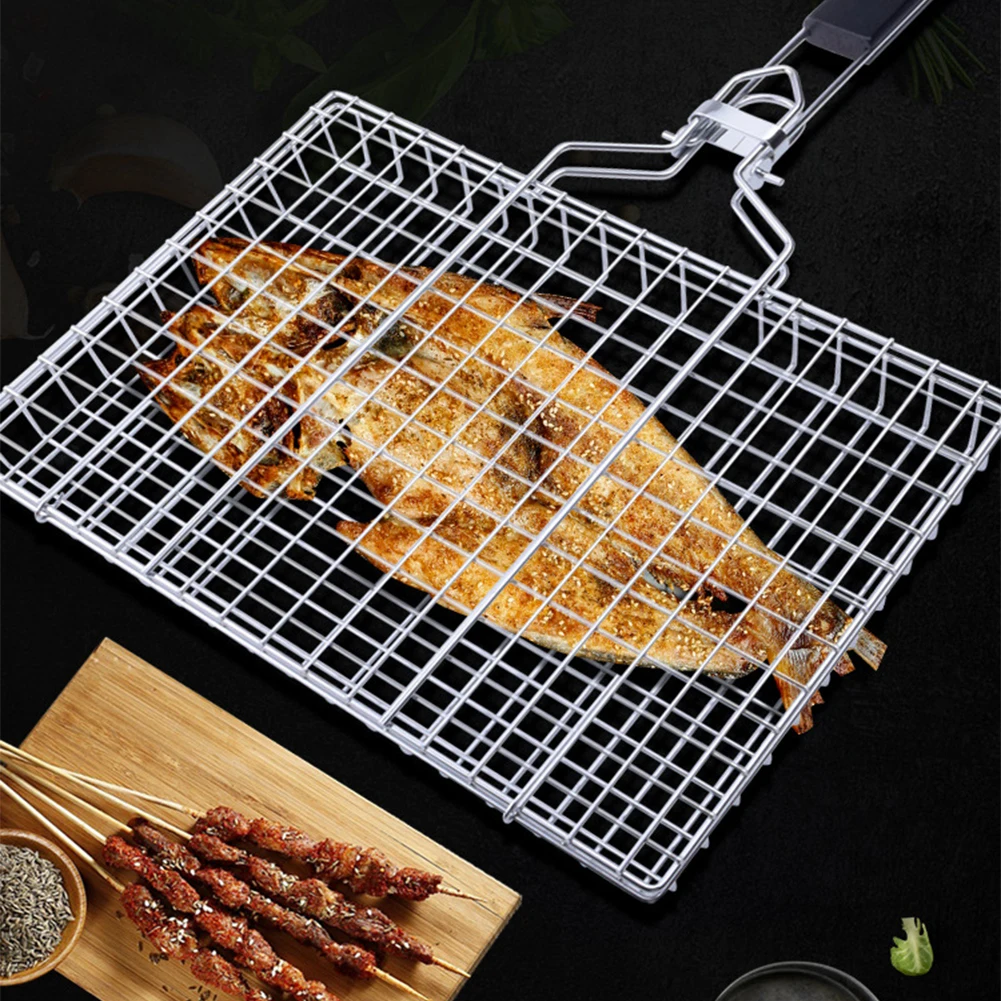 304 الفولاذ المقاوم للصدأ شواء - مراجعة Camping Cooking Mat وسعره