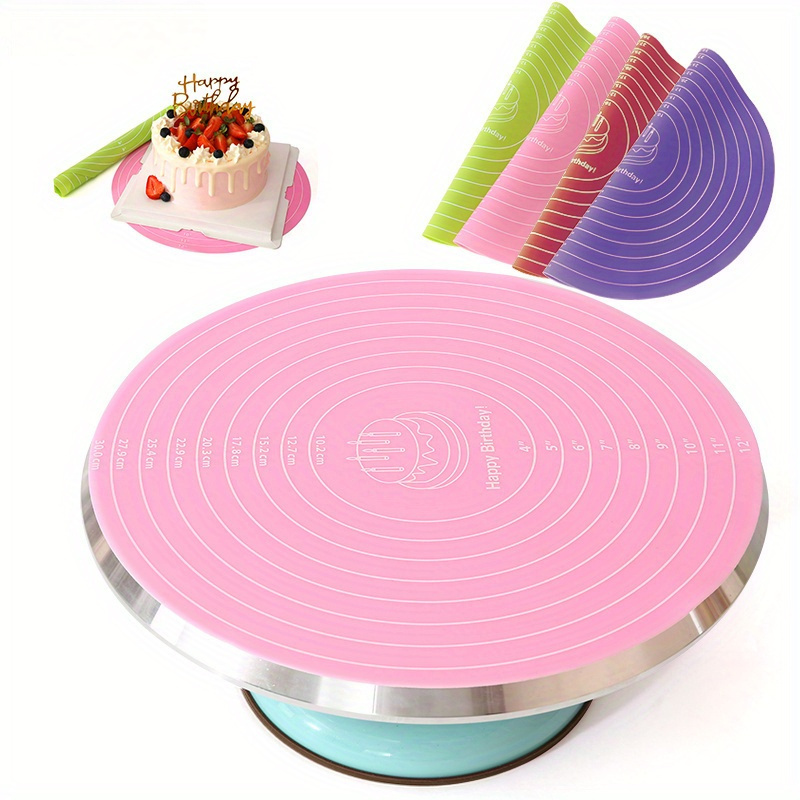 طاولة دوارة للكيك مع حصيرة سيل - مراجعة Camping Cooking Mat وسعره