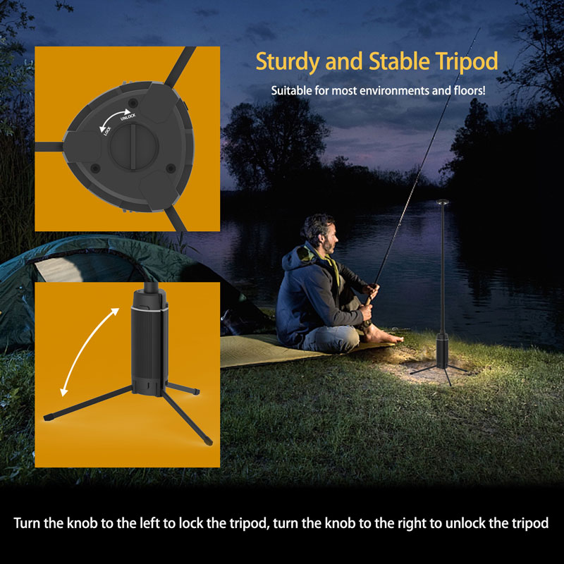 مصباح عمل LED متداخل محمول ، U - مراجعة Camping Cooking Tent وسعره