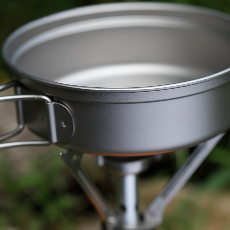 مجموعة أواني طهي من التيتانيوم - مراجعة Camping Cooking Pot Set وسعره