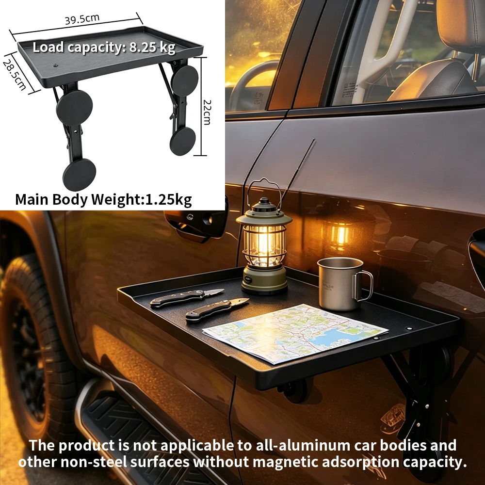 طاولة جانبية محمولة قابلة للطي - مراجعة Camping Cooking Table Foldable وسعره
