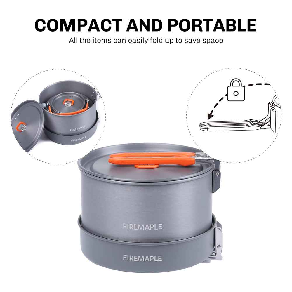 النار القيقب التخييم تجهيزات ا - مراجعة Camping Cooking Cup وسعره