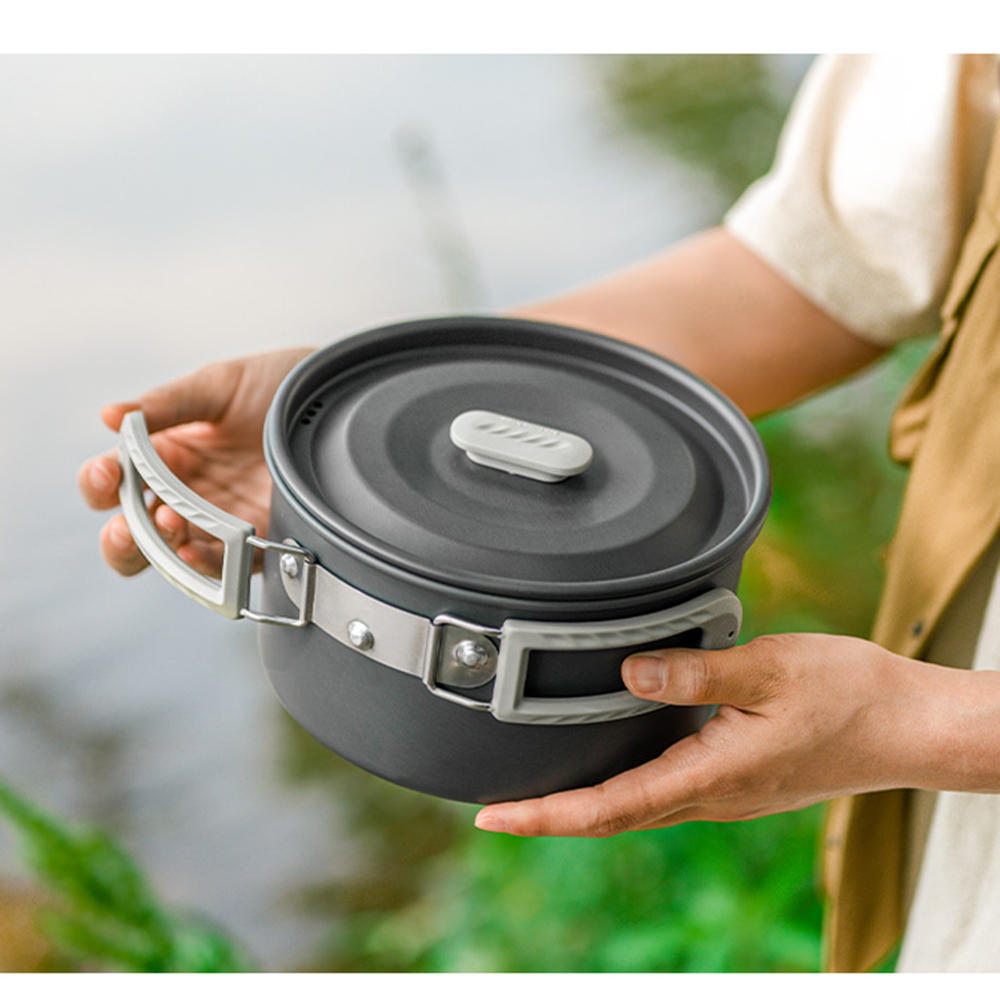 مجموعة أواني خارجية من Natureh - مراجعة Camping Cooking Pot Set وسعره